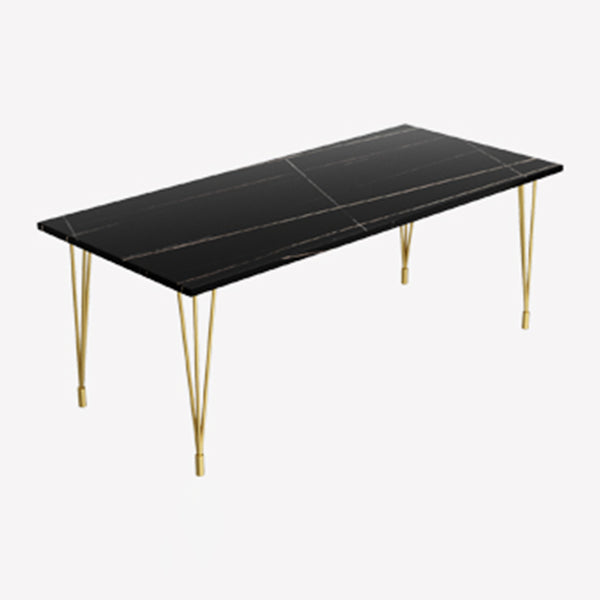 Nordic 1/5/7 Pieces Dining Set Rectangle Stone Dining Table for Kitchen Dining Room