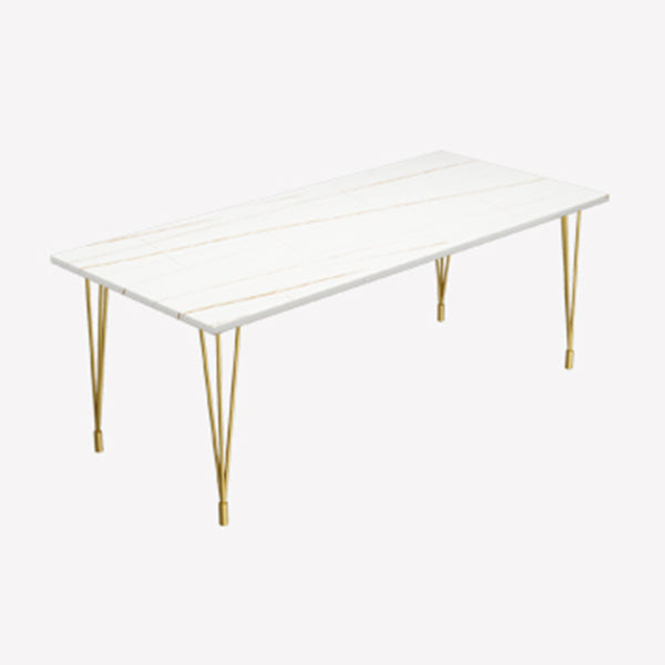 Nordic 1/5/7 Pieces Dining Set Rectangle Stone Dining Table for Kitchen Dining Room