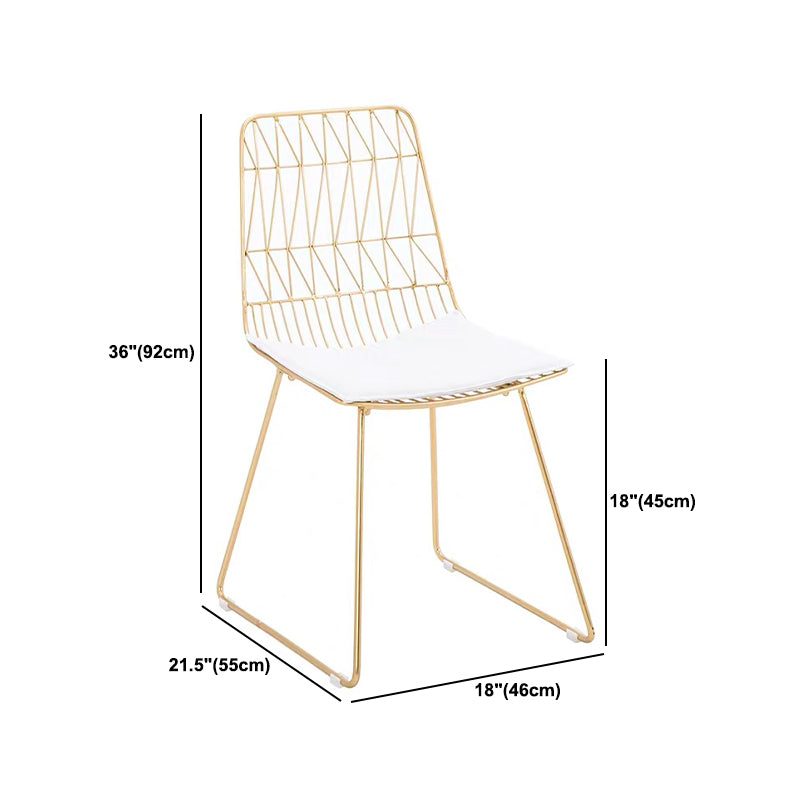 Glam 1/2/5 Pieces Dining Set Stone Top Dining Table with Chairs for Restaurant