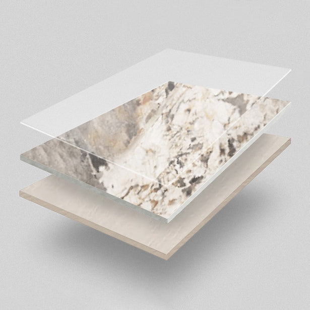 Contemporary Dining Set Stone 1/4/7 Pieces Dining Furniture for Home