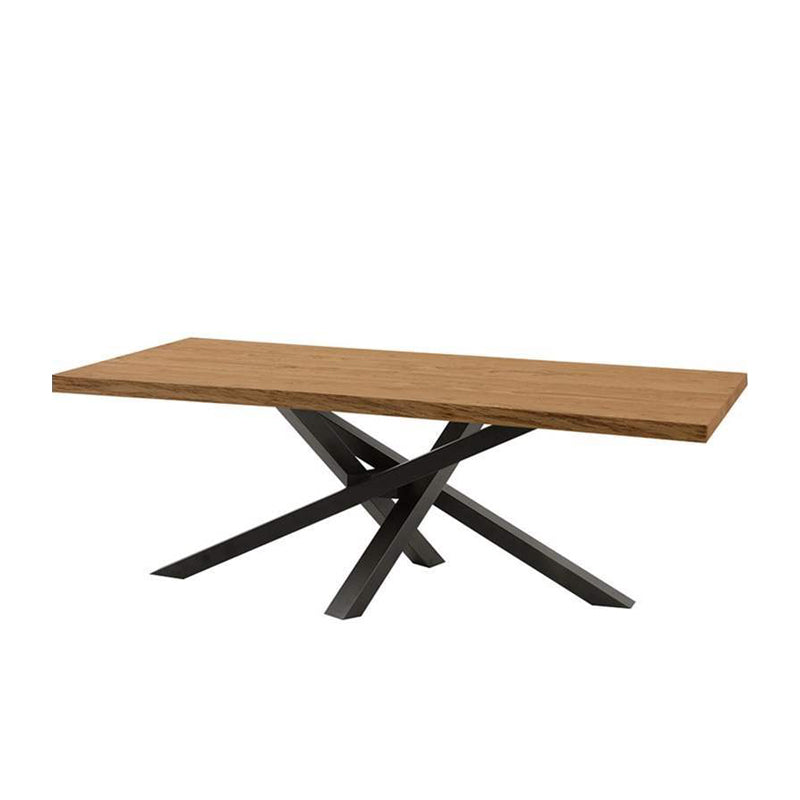 Pine Solid Wood Home Dining Table Luxury Rectangle Dining Room Table