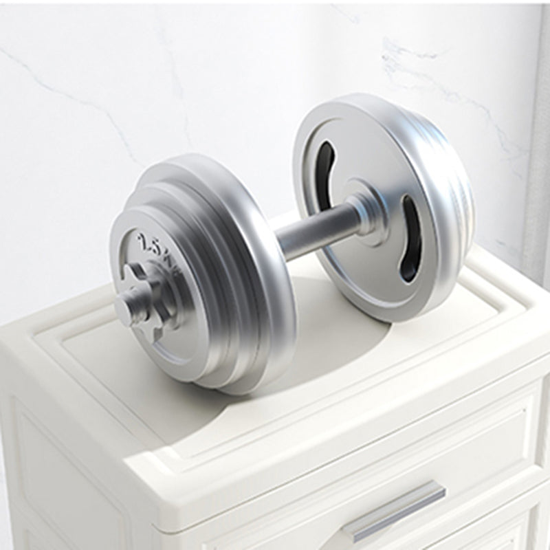 Contemporary Plastic Non-Hanging Armoire 1-Shelf Home Storage Cabinet