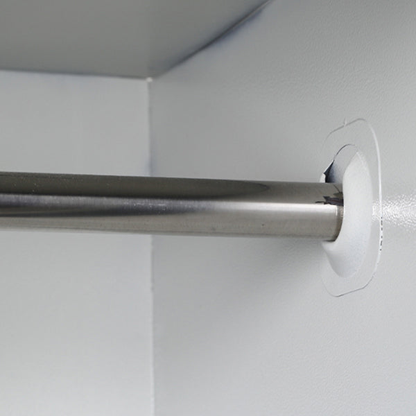 Contemporary Steel Storage Cabinet White Metal Hinged Door Cabinet