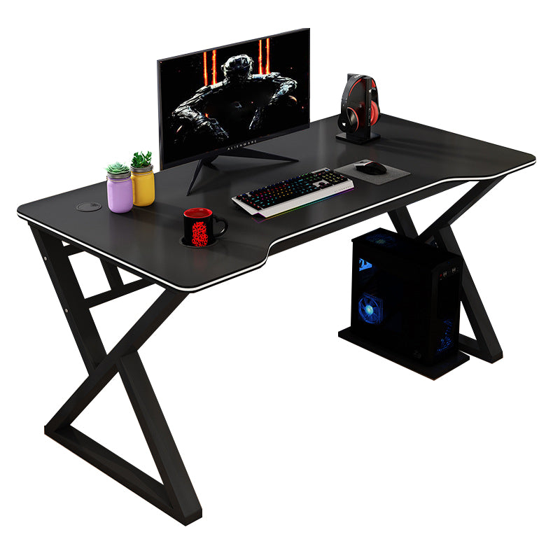Modern Home Writing Desk Freeform Artificial Wood Office Desk,62.9"L X 23.6"W