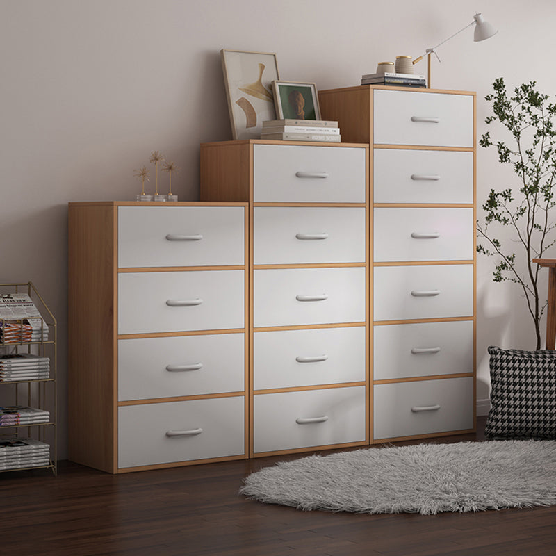 Contemporary Matte Finish Dresser Bedroom Wood Storage Chest