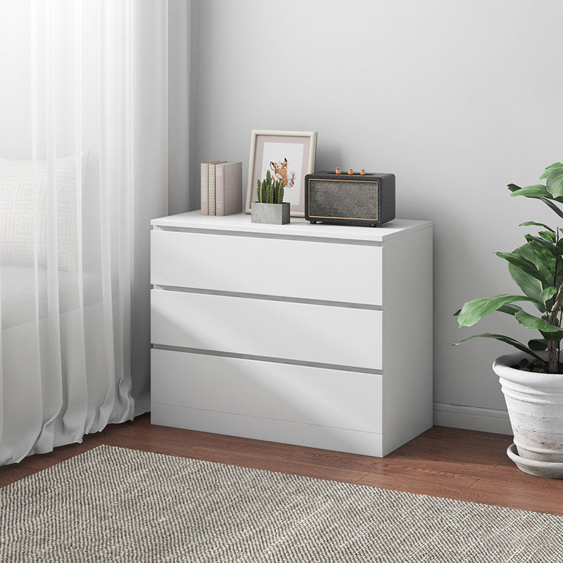 Contemporary Matte Finish Dresser Bedroom Wood Storage Chest