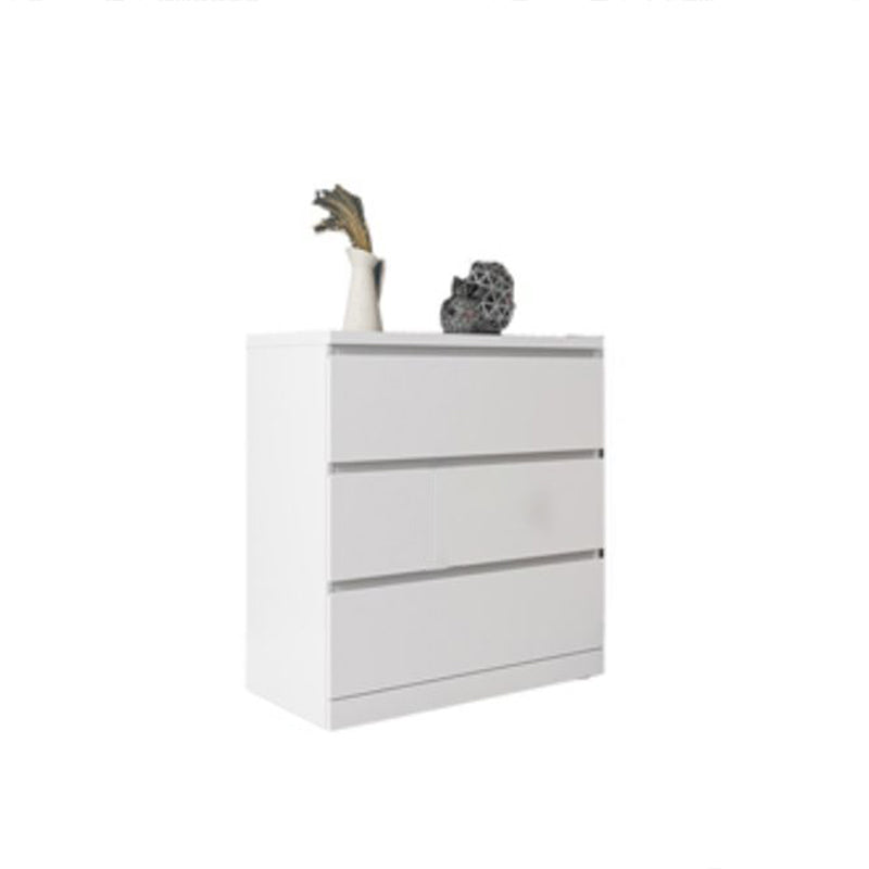 Contemporary Chest Wood Vertical Chest with Drawers for Home/Office