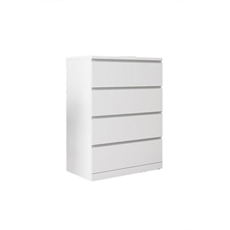 Contemporary Chest Wood Vertical Chest with Drawers for Home/Office