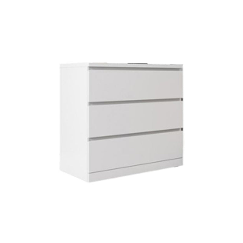 Contemporary Chest Wood Vertical Chest with Drawers for Home/Office