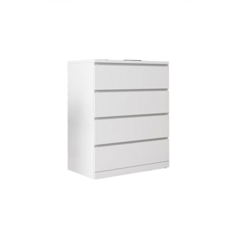 Contemporary Chest Wood Vertical Chest with Drawers for Home/Office
