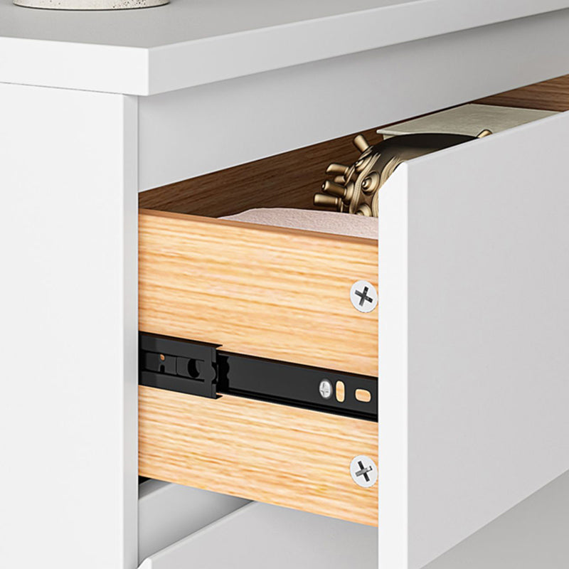 Contemporary Chest Wood Vertical Chest with Drawers for Home/Office