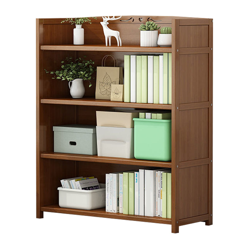 Walnut Bookcase Floor Multi-layer Storage Rack Student Home Bookshelf
