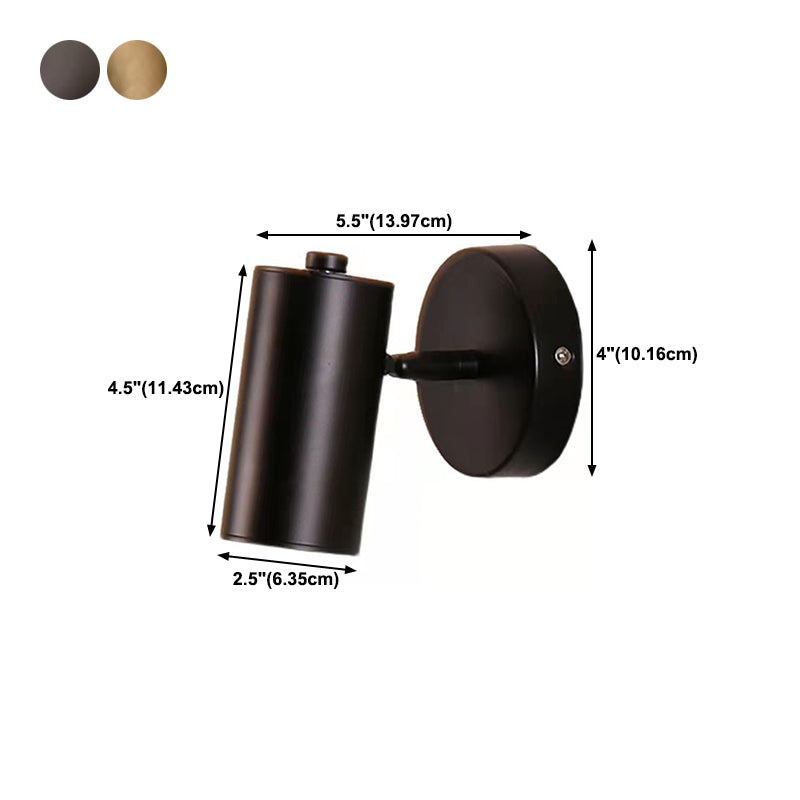 Sconce Light Fixture Minimalist Style Metal Wall Lighting Fixture