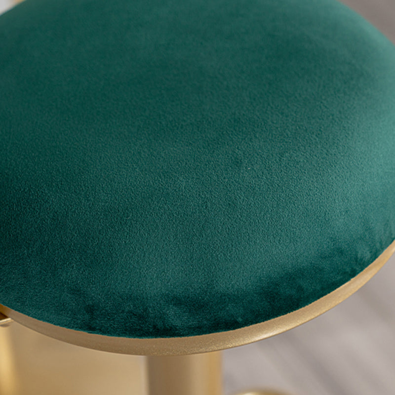 Glam Stone Bar Table Set 1/3 Pieces Counter Table with Metal Stools