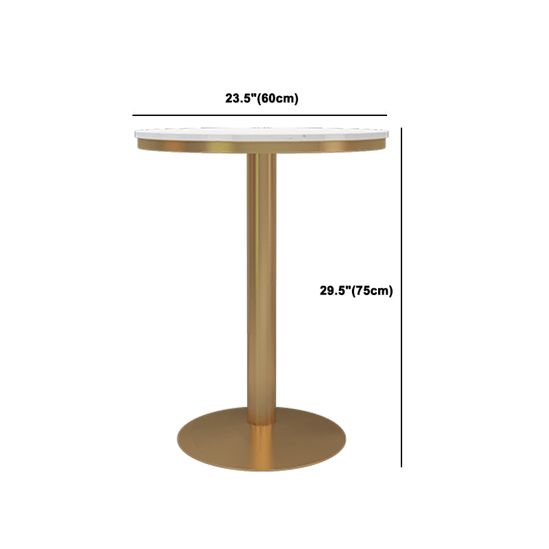 Nordic 1/3/4 Pieces Dining Set Stone Dining Table for Milk Tea Shop Cafe