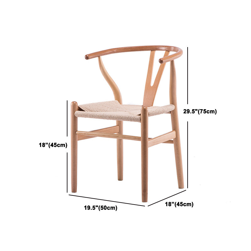 Modern Dining Set 1/2/5 Pcs Solid Wood Dining Table and Chairs