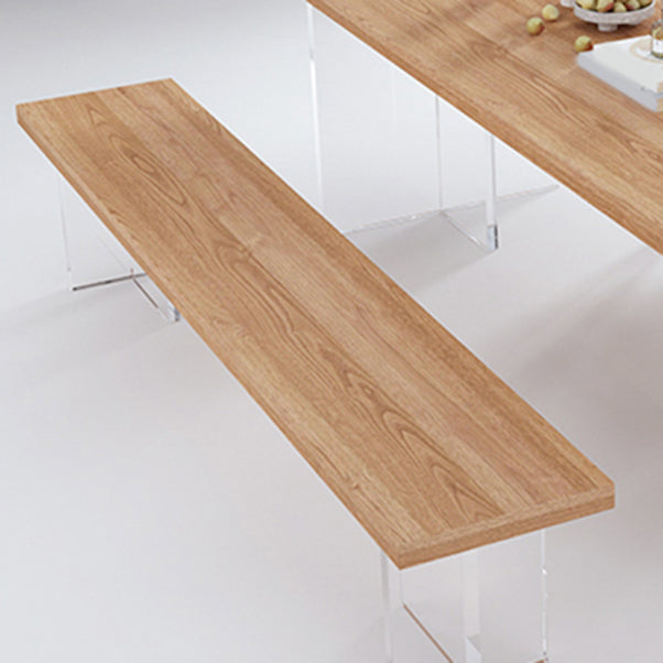 Modern Dining Set Solid Wood 1/2/4/5 Pieces Dining Furniture for Indoor