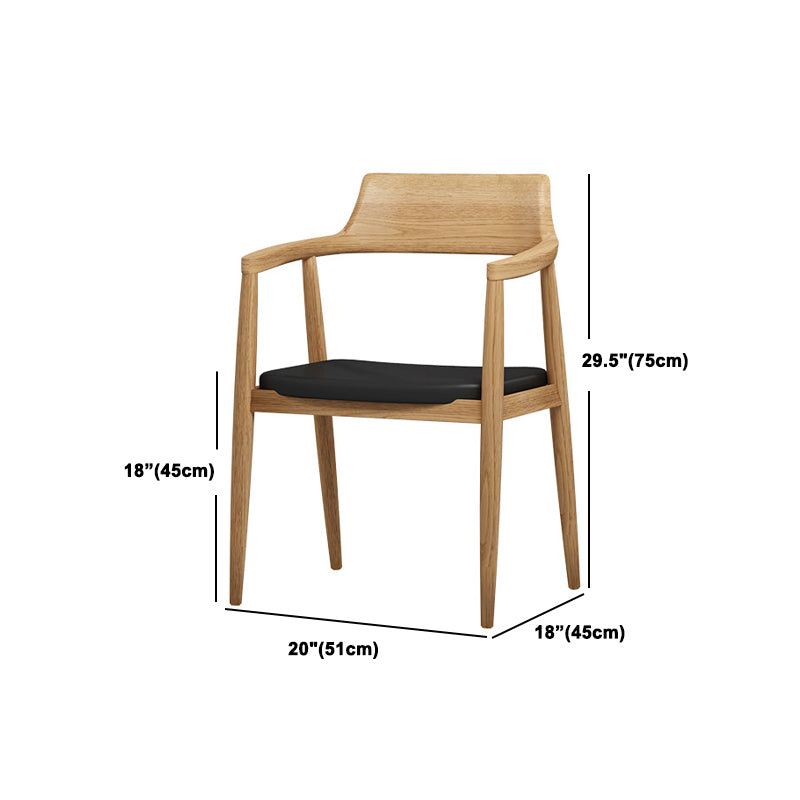Modern Dining Set Solid Wood 1/2/4/5 Pieces Dining Furniture for Indoor