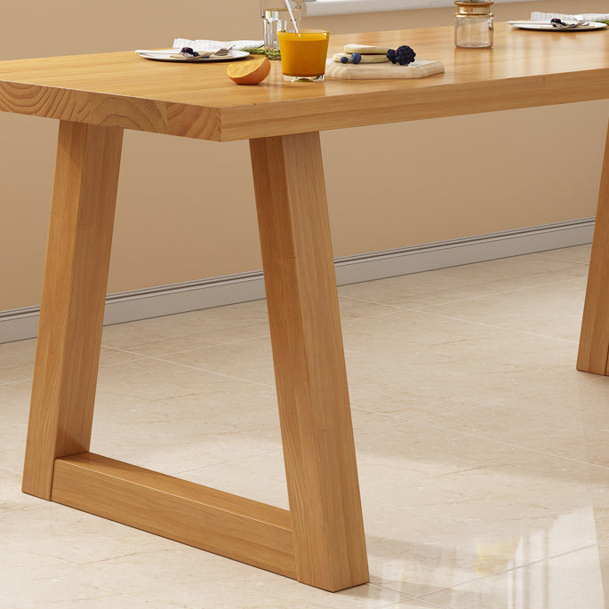 Modern Wood Dining Set 1/2/4/5 Pieces Indoor Dining Furniture for Kitchen