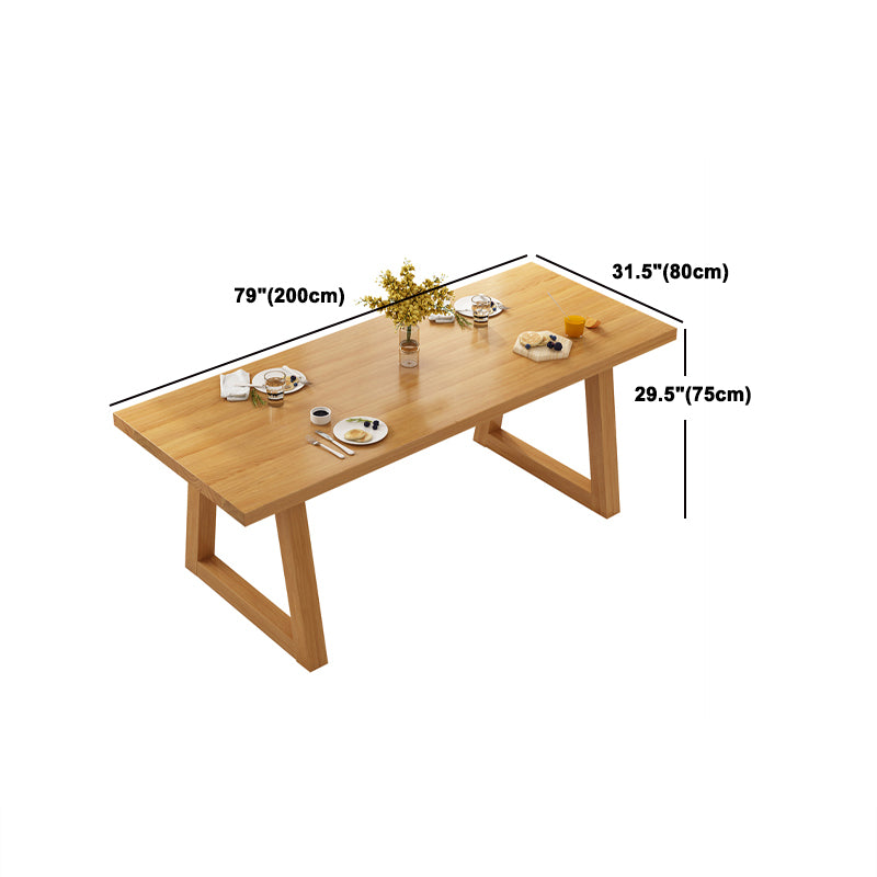 Modern Wood Dining Set 1/2/4/5 Pieces Indoor Dining Furniture for Kitchen
