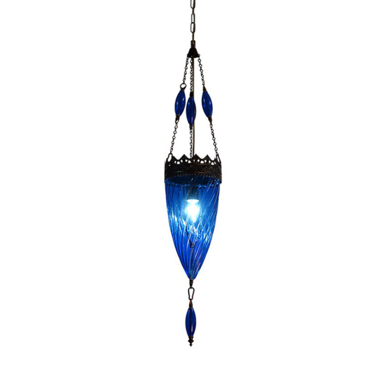 Lampe à suspension conique au milieu du siècle