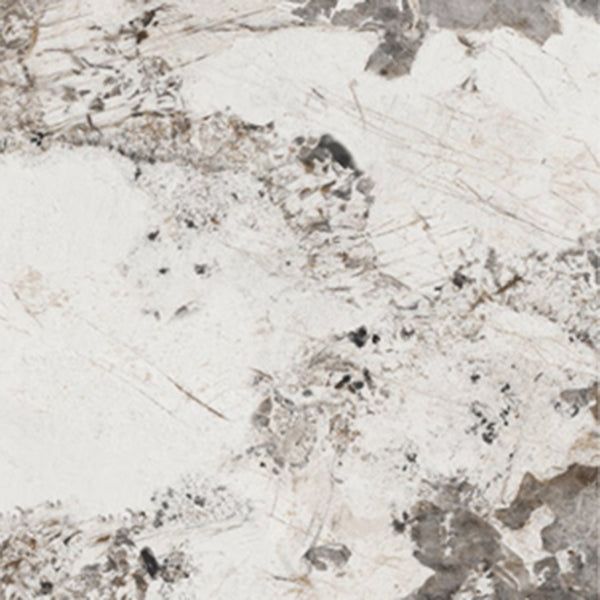 Rectangular Stone Dining Table Modern Green White Gold Furniture with Double Pedestal