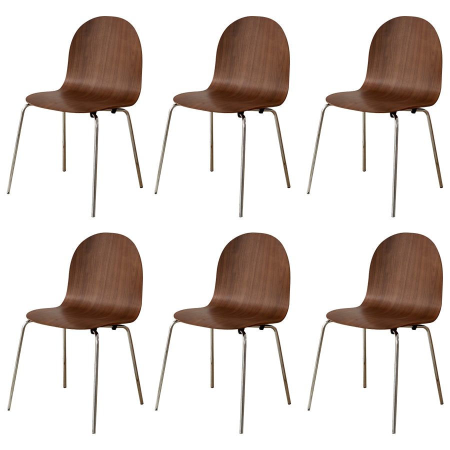 Solid Wood Dining Accent Chair Contemporary Side Dining Chairs