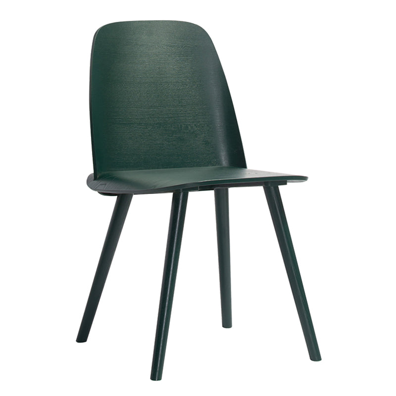 Solid Wood Dining Accent Chair Contemporary Dining Side Chair