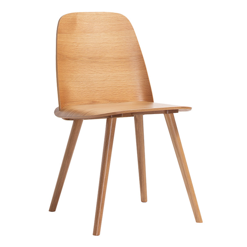 Solid Wood Dining Accent Chair Contemporary Dining Side Chair
