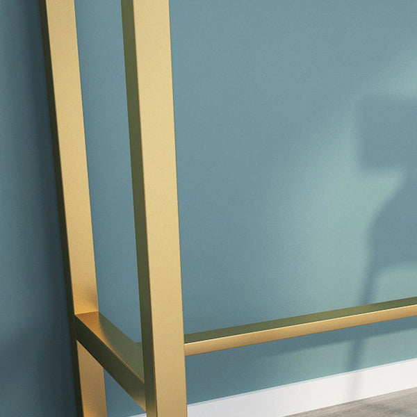 Nordic Glam Rectangle Bar Counter Table Stone Bar Counter Table for Kitchen