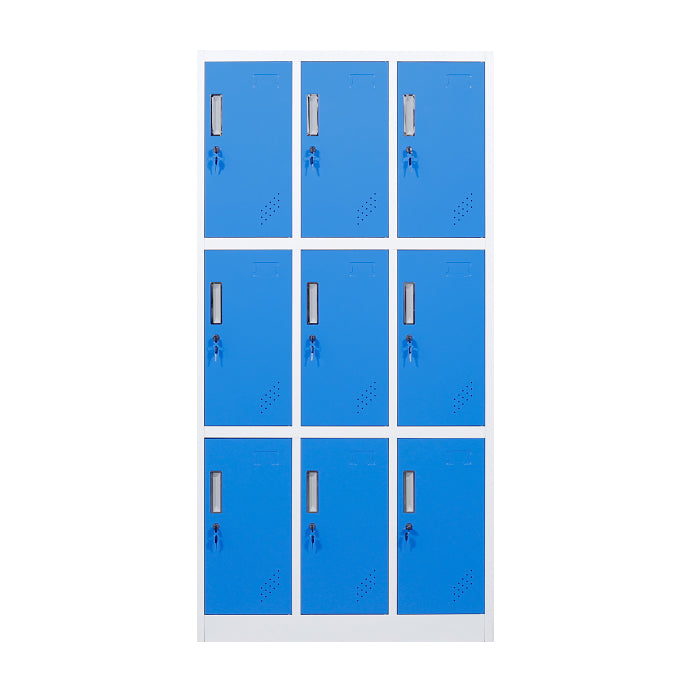 Metal Matte Finish Cabinet Contemporary Storage Cabinet with Hinged Door