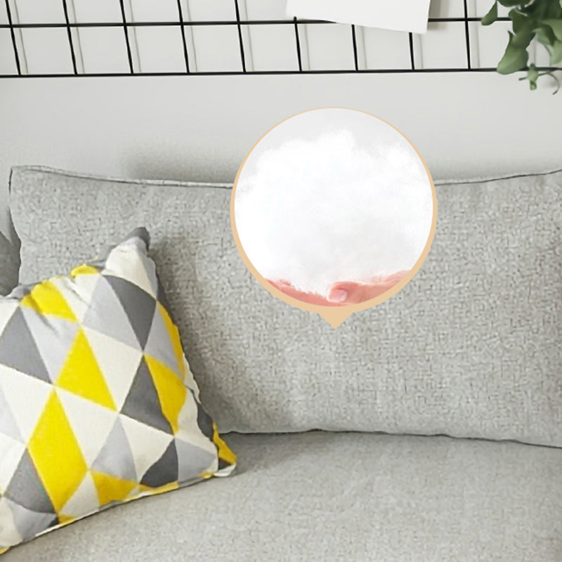 Contemporary Cushions Standard Square Arm Living Room Settee