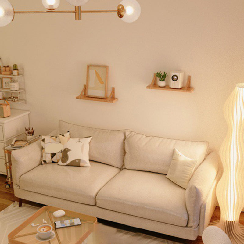 Contemporary Cushions Standard Square Arm Living Room Settee