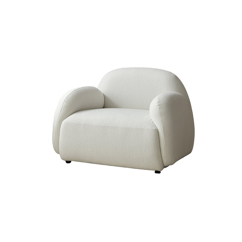 Modern Tight Back Settee Couch Square Arm Standard Sofa Couch