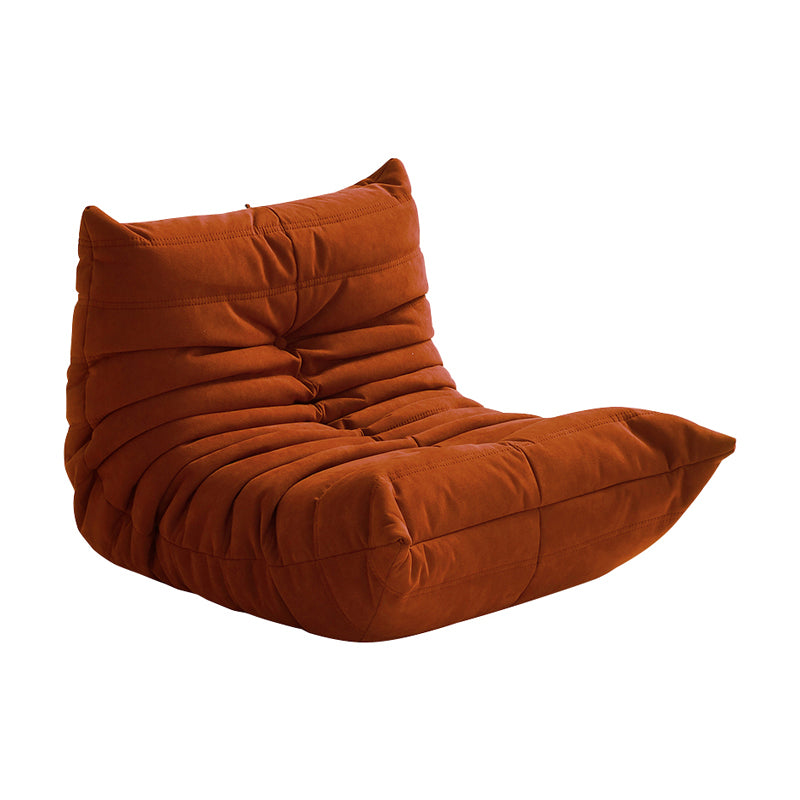 Armless Solid Color Accent Chair Set with Fabric Seat for Children