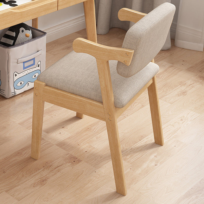 19.68" L x 19.68" W x 28.74" H Linen Arm Chair Accent Armchair for Living Room