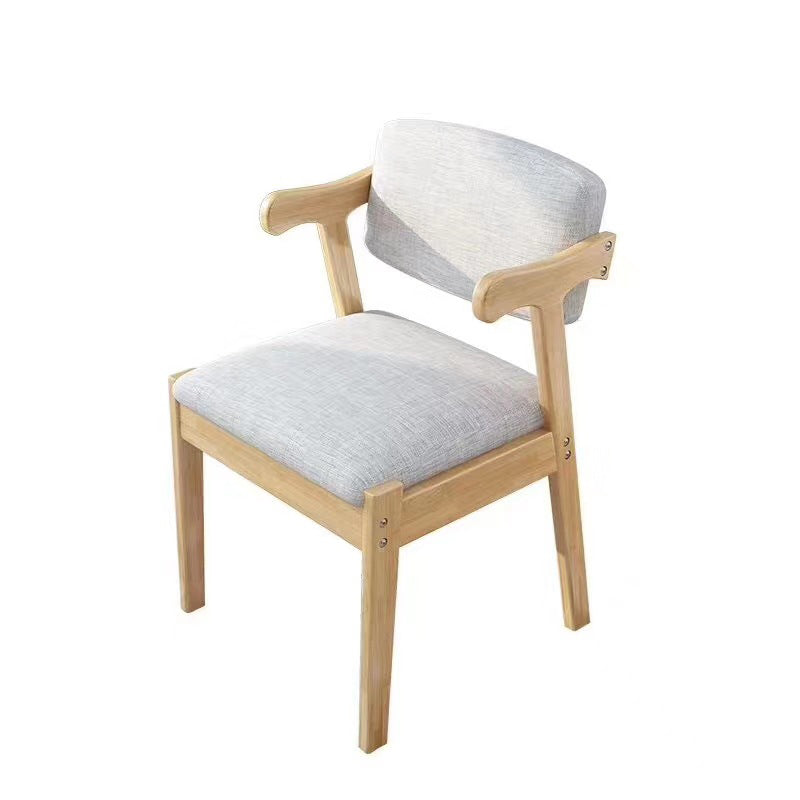 19.68" L x 19.68" W x 28.74" H Linen Arm Chair Accent Armchair for Living Room