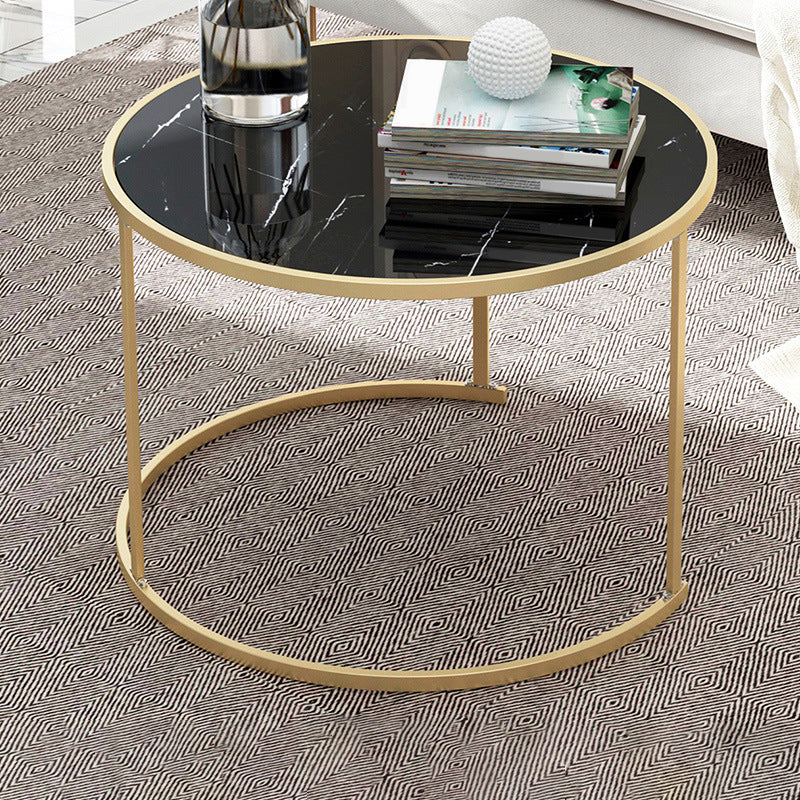 2 Piece Bunching Tables Solid Wood Coffee Table for Living Room