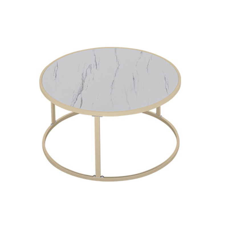 2 Piece Bunching Tables Solid Wood Coffee Table for Living Room