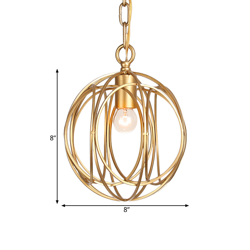 3 luci lampadario tradizionale a sospensione in metallo tradizionale candelabra soggiorno lampada a sospensione, 8 "/13"/18 "di larghezza