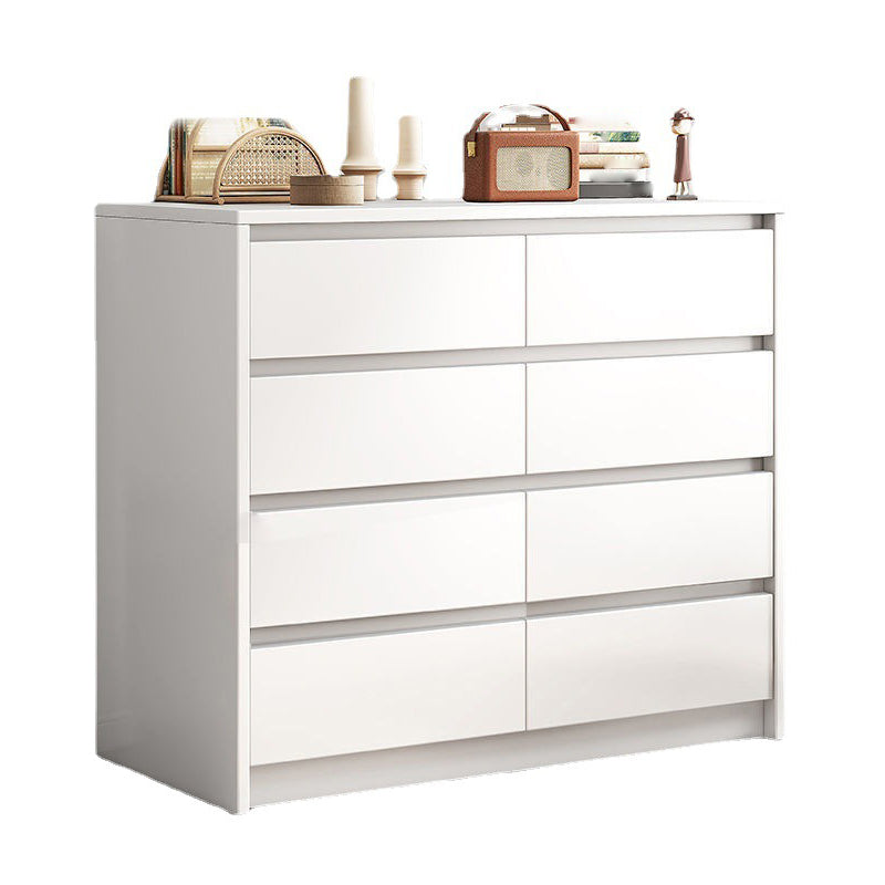 Wooden Accent Chest with Drawers Rectangle Contemporary Chest