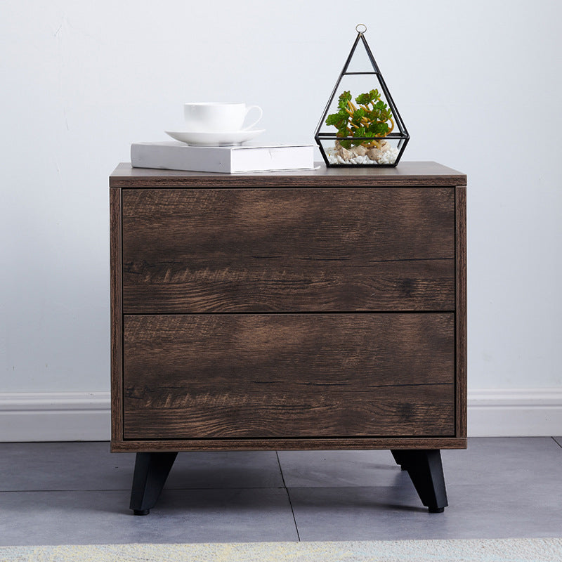 15.74" Wide Contemporary Accent Chest with Drawers Rectangle  Wood Chest