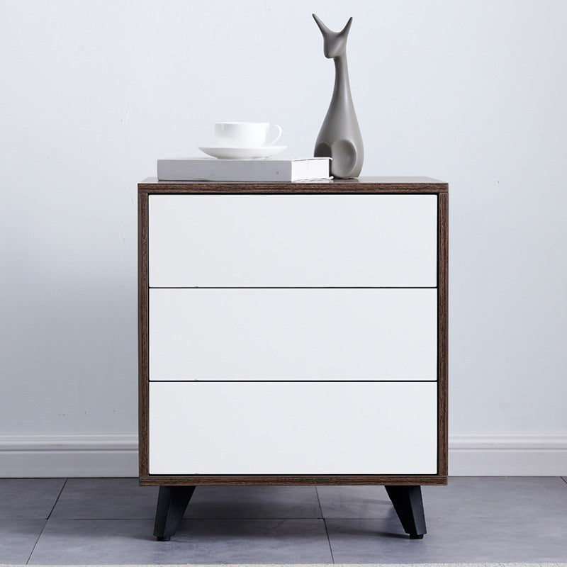 15.74" Wide Contemporary Accent Chest with Drawers Rectangle  Wood Chest