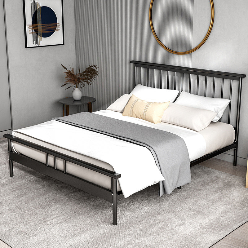 39.37" H Standard Bed  High Profile Bed With Headboard and Footboard