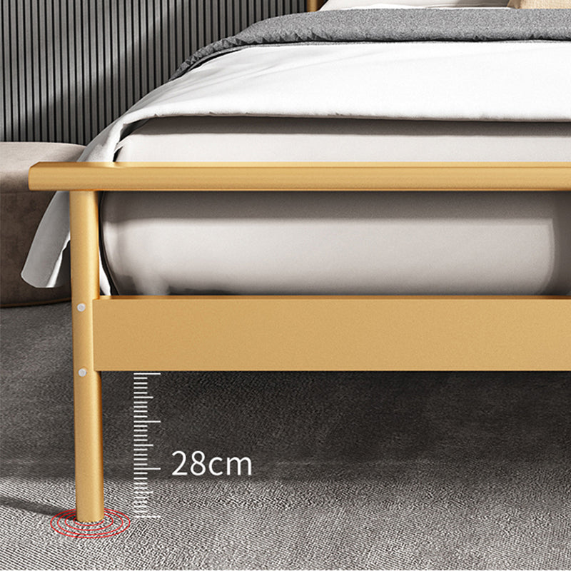 39.37" H Standard Bed  High Profile Bed With Headboard and Footboard