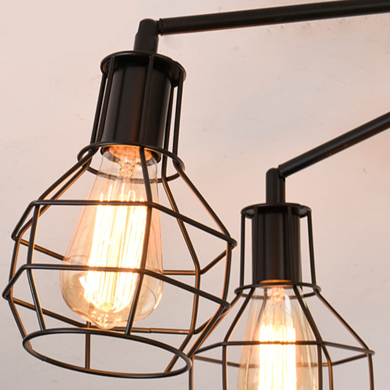 Metal Ceiling Mounted Fixture Industrial Style Ceiling Flush Mount
