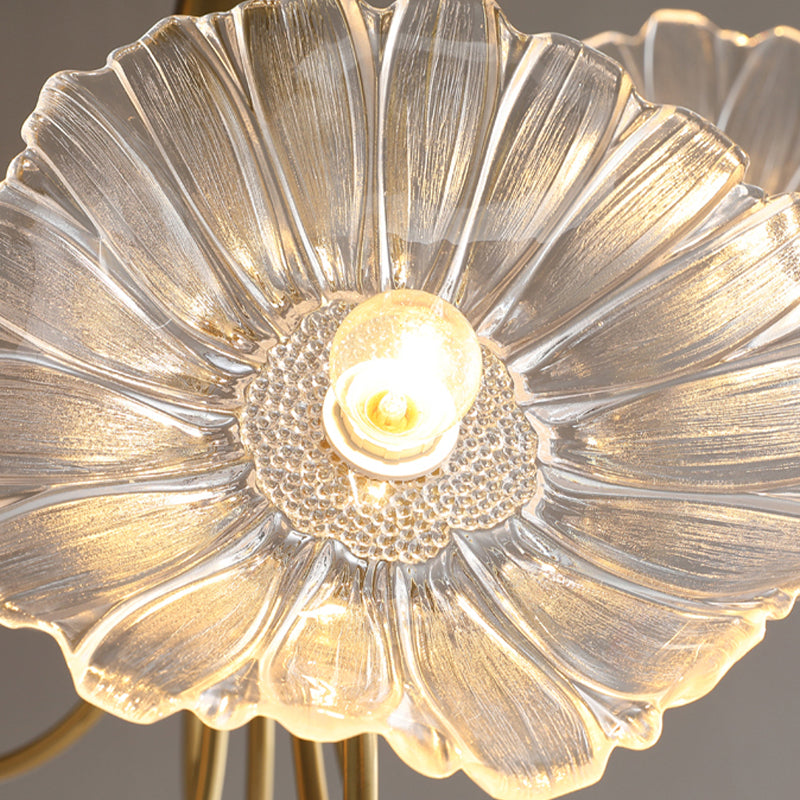 Glass Ceiling Mount Light Fixture Nordic Style Ceiling Light Fixture