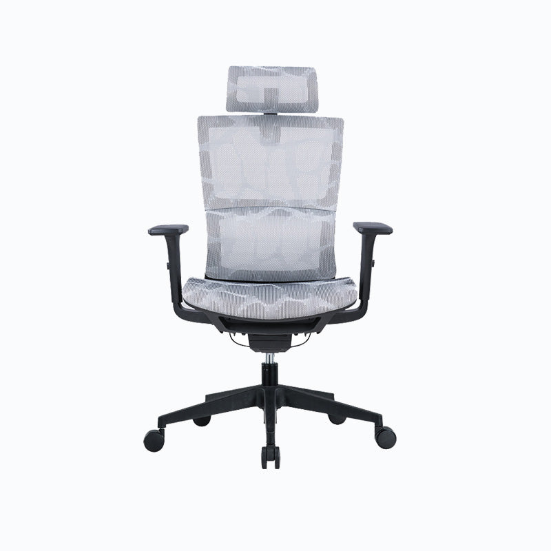 High Back Office Chair Mesh Desk Chair with Headrest and Wheels
