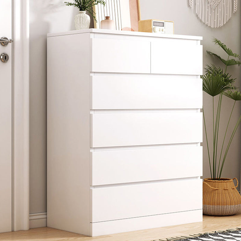 Contemporary Vertical Chest Wood Chest with Drawers for Home/Office
