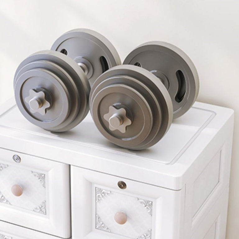 White/Blue/Green Lingerie Chest Contemporary Plastic Chest with Drawers for Bedroom